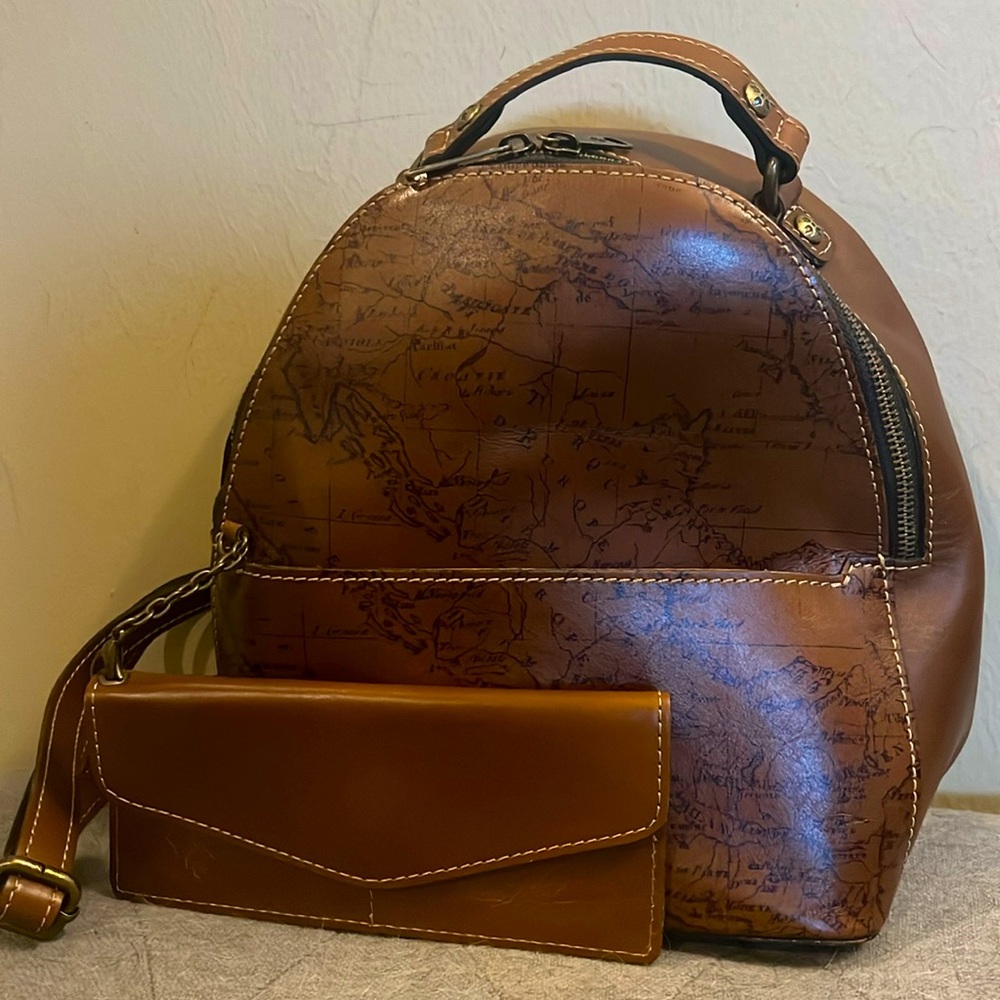 Patricia Nash Montioni Map Backpack